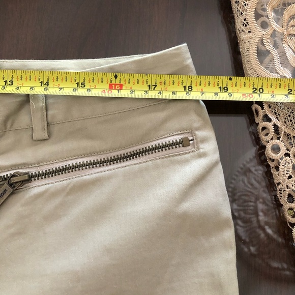 MICHAEL KORS KHAKI ANKLE LENGTH PANTS - Picture 7 of 9